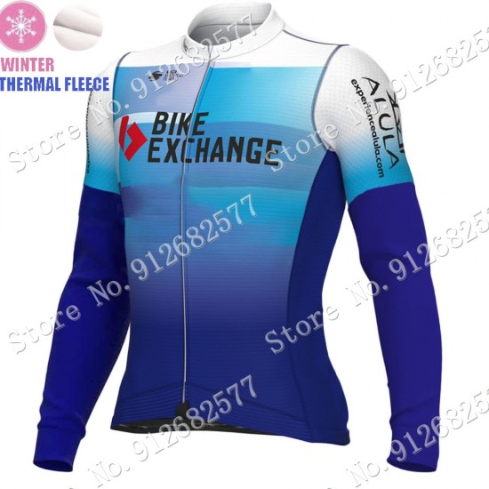 Winter bike exchange 2022 Pro Team Fietsshirt Lange Mouw 2022030678