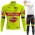 Winter bingoal WALLONIE BRUXELLES 2022 Pro Team Fietskleding Fietsshirt Lange Mouw+Lange Fietsbroek Bib 202202201