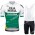 Team Caja Rural Fietskleding Fietsshirt Korte Mouw+Korte Fietsbroeken 2022122505