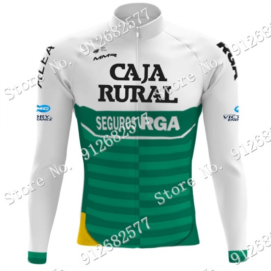 Caja Rural 2022 Pro Team Fietsshirt Lange Mouw 2022122508