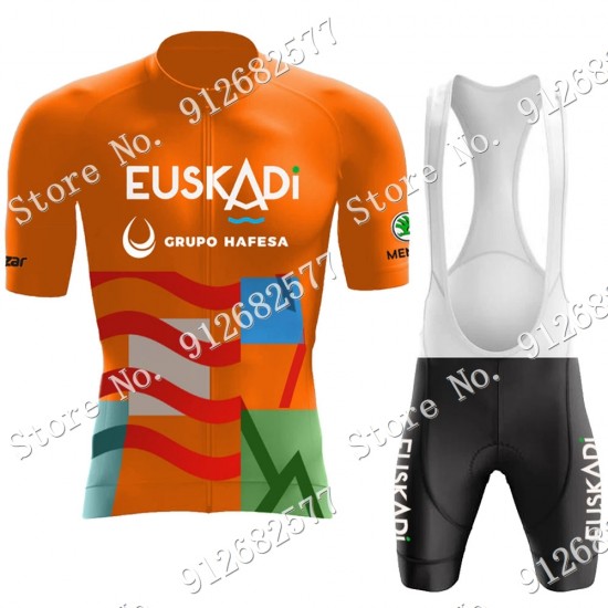 euskadi euskaltel Team Fietskleding Fietsshirt Korte Mouw+Korte Fietsbroeken 2022122543