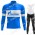 gazprom rusvelo 2022 Pro Team Fietskleding Fietsshirt Lange Mouw+Lange Fietsbroek Bib 2022122601