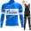 Winter gazprom rusvelo 2022 Pro Team Fietskleding Fietsshirt Lange Mouw+Lange Fietsbroek Bib 2022122606