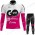 go sport roubaix 2022 Pro Team Fietskleding Fietsshirt Lange Mouw+Lange Fietsbroek Bib 2022030612