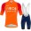 ineos grenadier Tour De France 2022 Team Fietskleding Fietsshirt Korte Mouw+Korte Fietsbroeken Orange 202223