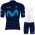 Team Movistar Fietskleding Fietsshirt Korte Mouw+Korte Fietsbroeken Bib 202212221