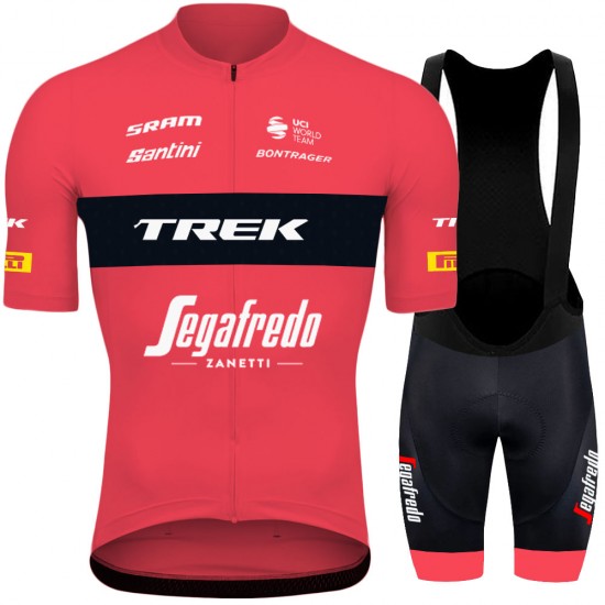 Trek Segafredo Tour De France 2022 Team Fietskleding Fietsshirt Korte Mouw+Korte Fietsbroeken Bib 202206