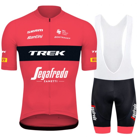Trek Segafredo Tour De France 2022 Team Fietskleding Fietsshirt Korte Mouw+Korte Fietsbroeken Bib 202207