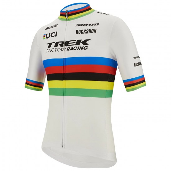 Team TREK SEGAFREDO 2022 Wielerkleding Fietsshirt Korte Mouw World Champion 2022052942