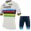 Team TREK SEGAFREDO 2022 Fietskleding Fietsshirt Korte Mouw+Korte Fietsbroeken Bib World Champion 2022052947