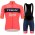 Team TREK SEGAFREDO 2022 Fietskleding Fietsshirt Korte Mouw+Korte Fietsbroeken RED 2022052939