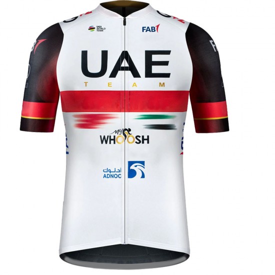 Team uae emirates 2022 Wielerkleding Fietsshirt Korte Mouw 2022030706