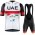 Team uae emirates 2022 Fietskleding Fietsshirt Korte Mouw+Korte Fietsbroeken Bib 2022030711