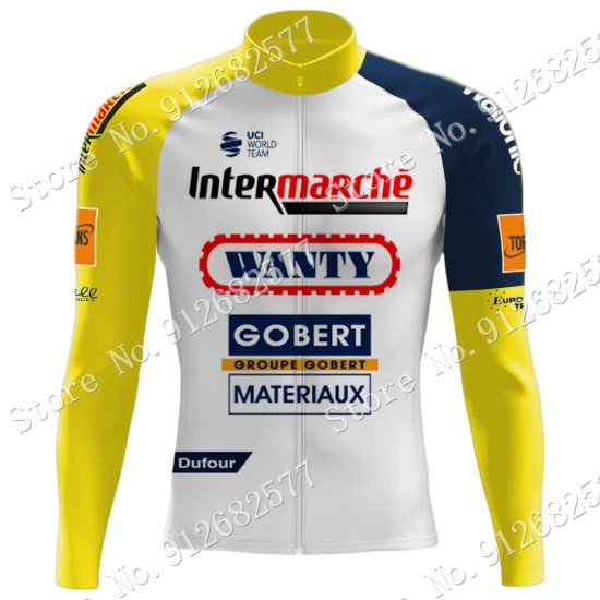 Wanty Gobert 2022 Pro Team Fietsshirt Lange Mouw 202202162