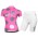 2015 Nalini Siele Rose-Gris Dames Fietsshirt Korte Mouwen+Fietsbroek 3518