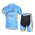 Astana Pro Team Fietskleding Fietsshirt Korte Mouwen+Fietsbroek Korte zeem 2014 808