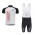 BMC Racing Team Fietspakken Fietsshirt Korte+Korte koersbroeken Bib wit 871