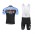 Bianchi 2014 Fietspakken Fietsshirt Korte+Korte koersbroeken Bib Blue Black 826