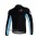 Bianchi Pro Team Fietsshirt lange mouw zwart blauw 4447