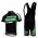 Cannondale Pro Team Fietsshirt Korte mouw Korte fietsbroeken Bib met zeem Kits groen zwart 62