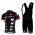 Castelli Pro Team Fietsshirt Korte mouw Korte fietsbroeken Bib met zeem Kits zwart 4248