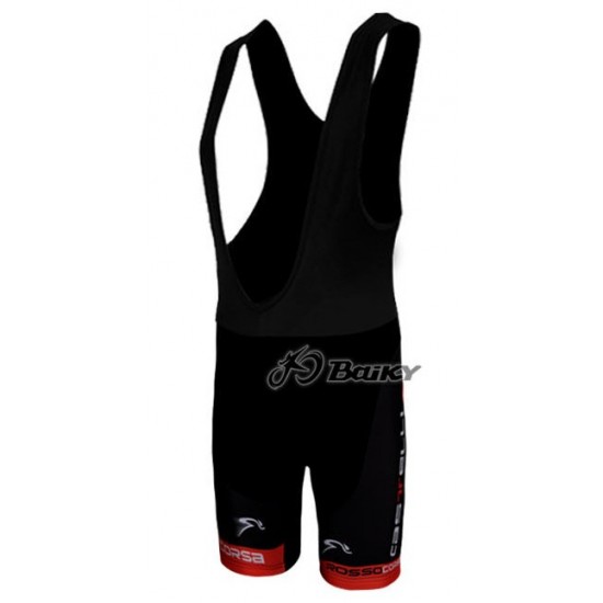 Castelli Pro Team Korte fietsbroeken Bib met zeem zwart 4537