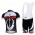 Craft Pro Team Fietsshirt Korte mouw Korte fietsbroeken Bib met zeem Kits zwart wit 113