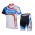 Cube 2014 Fietskleding Fietsshirt Korte Mouwen+Fietsbroek Korte zeem wit 945