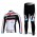 Cube Fintro Pro Team Fietspakken Fietsshirt lange mouw+lange fietsbroeken wit zwart rood 4359