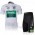 Europcar Pro Team Vendee Fietsshirt Korte mouw+Korte fietsbroeken met zeem Kits wit 140