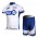 FDJ-BigMat Pro Team Fietsshirt Korte mouw Korte fietsbroeken met zeem Kits wit blauw 152