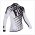 Fox 2014 Fietsshirt lange mouw Zwart Wit 1007