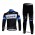 Garmin Barracuda Pro Team Fietspakken Fietsshirt lange mouw+lange fietsbroeken zwart blauw 4366