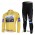 Garmin Cervelo Pro Team Fietspakken Fietsshirt lange mouw+lange fietsbroeken geel 4365