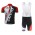 Giant 2014 Fietspakken Fietsshirt Korte+Korte koersbroeken Bib Red Black 1020