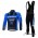Giant Sram Pro Team Fietspakken Fietsshirt lange+lange fietsbroeken Bib zeem zwart blauw 4422