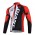 Giant Sram Pro Team Fietsshirt lange mouw rood wit zwart 4465