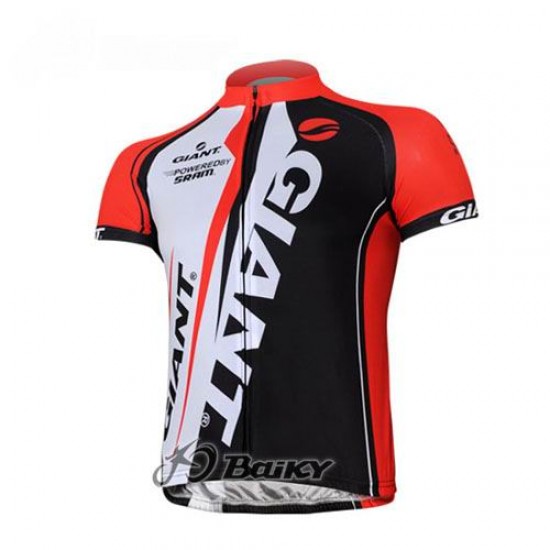 Giant Sram Pro Team Fietsshirt Korte mouw rood wit zwart 192