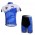 Giant Sram Pro Team Fietsshirt Korte mouw Korte fietsbroeken met zeem Kits blauw wit 174