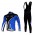 Giant kenda pro Fietskleding Fietsshirt Lange Mouwen+lange fietsbroeken Bib zeem zwart blauw 179