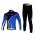 Giant kenda pro Fietspakken Fietsshirt lange mouw+lange fietsbroeken zwart blauw 189