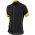 2015 MAVIC Fietsshirt Korte Mouw Zwart geel 2405