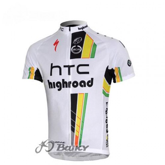 Highroad Pro Team Fietsshirt Korte mouw wit 3903