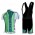 Ierland Pro Team Fietsshirt Korte mouw Korte fietsbroeken Bib met zeem Kits groen 4264