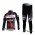 Kuota SRAM Road Pro Team Fietspakken Fietsshirt lange mouw+lange fietsbroeken zwart wit 273