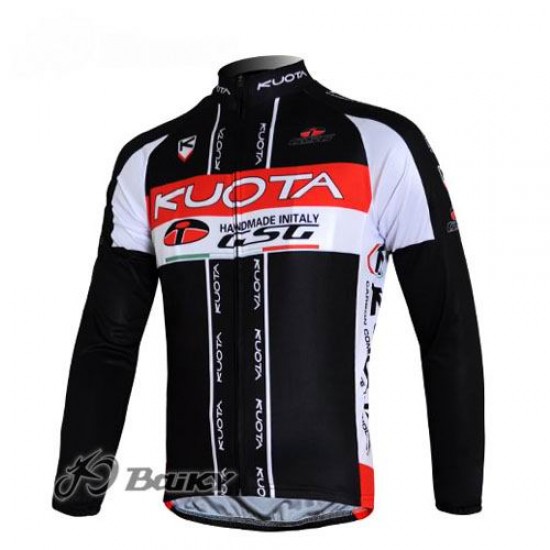 Kuota GSG Pro Team Fietsshirt lange mouw zwart rood 4476