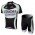 2012 Liquigas Cannondale Pro Team Fietsshirt Korte mouw+Korte fietsbroeken met zeem Kits zwart 4037