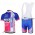 Lampre ISD Fietspakken Fietsshirt Korte+Korte koersbroeken Bib wit blauw roze 4255