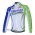 Liquigas Cannondale Pro Team Fietsshirt lange mouw groen wit 301