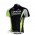 Liquigas Cannondale Pro Team Fietsshirt Korte mouw zwart groen 300